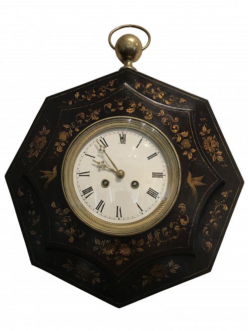 French striking tole clock - Vincente