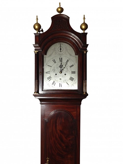 8-day mahogany longcase Clock