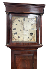 8 Day mahogany long case clock