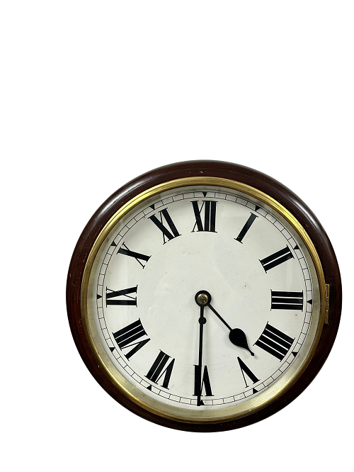 English 12'' fusee dial clock
