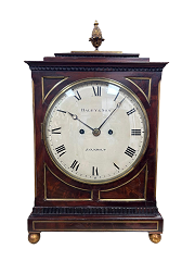 English striking fusee bracket clock